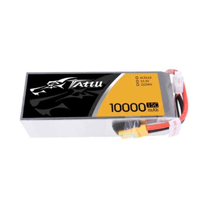 Tattu 6S 22.2V 25C Lipo 10000 mah battery With XT90-S Connector - Image 2