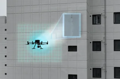 surveillance drone, inspection with drone