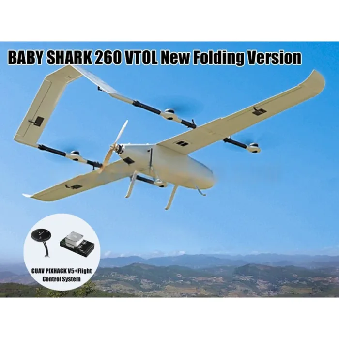 FOXTECH BABY SHARK 260 VTOL New Folding Version - Image 4