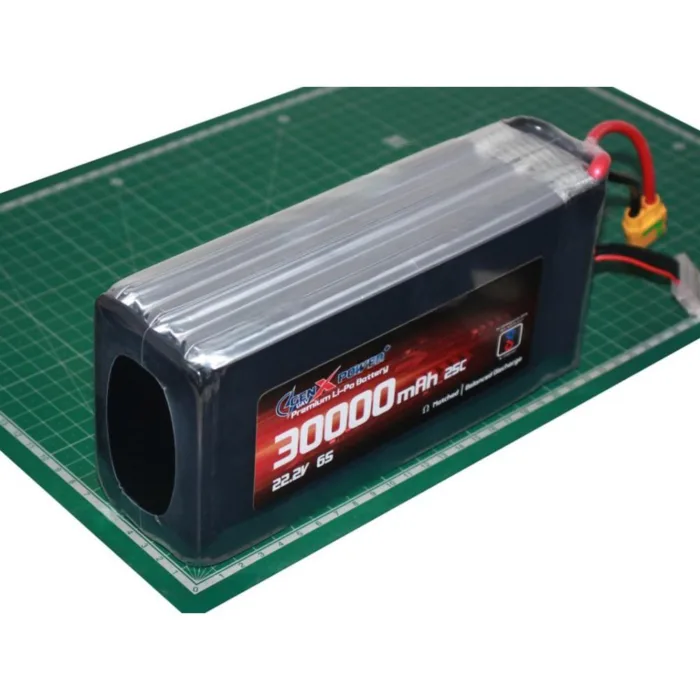 GenX 22.8V 6S 30000mah 25C / 40C Premium Lipo HV Battery with QS8 Connector - Image 3