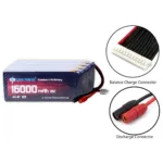 GenX 44.4V 12S 16000mAh 25C / 50C Premium Lipo Battery with AS150 Connector - Image 2