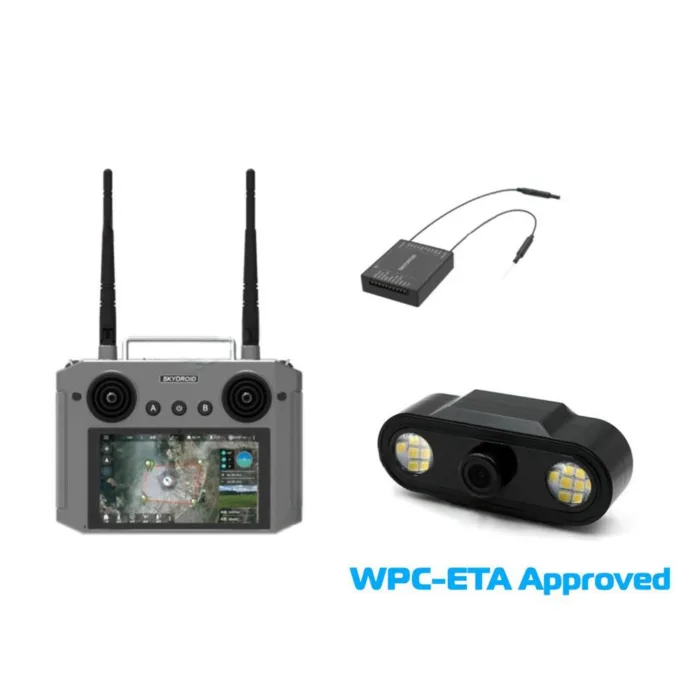 SKYDROID H12 Inbuilt Display Remote Control with Camera for drone - Image 1