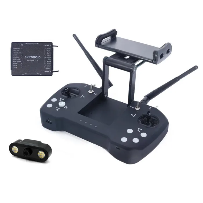 SKYDROID T12 2.4GHz 12CH Remote Control With Camera - Image 1