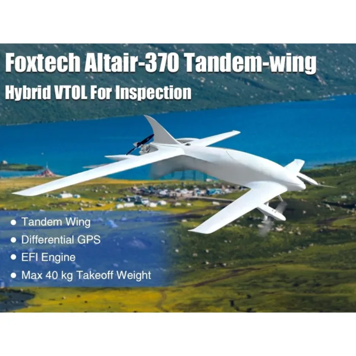 Foxtech Altair-370 Tandem-wing Hybrid VTOL - Image 1