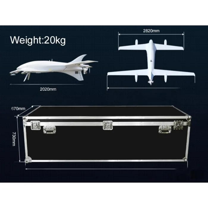 Foxtech Altair-370 Tandem-wing Hybrid VTOL - Image 2