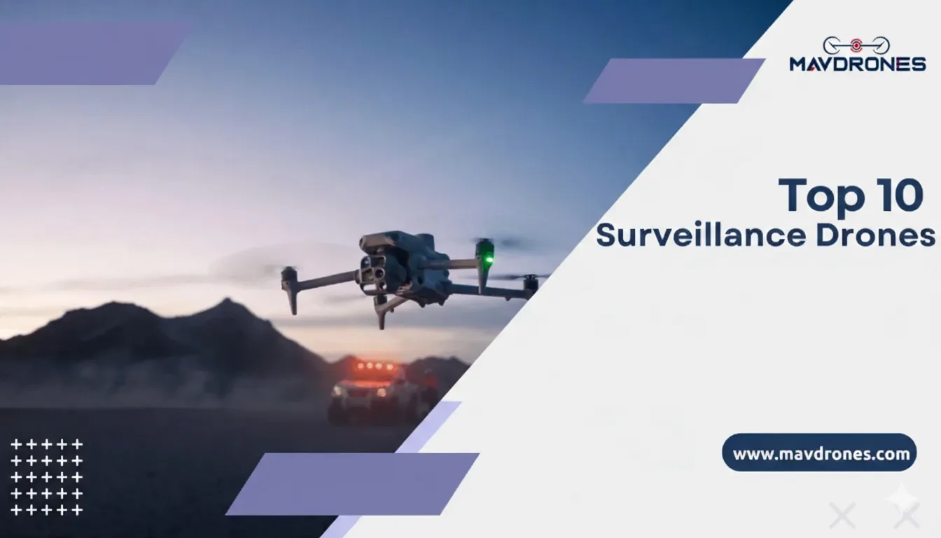 Top 10 Surveillance Drones