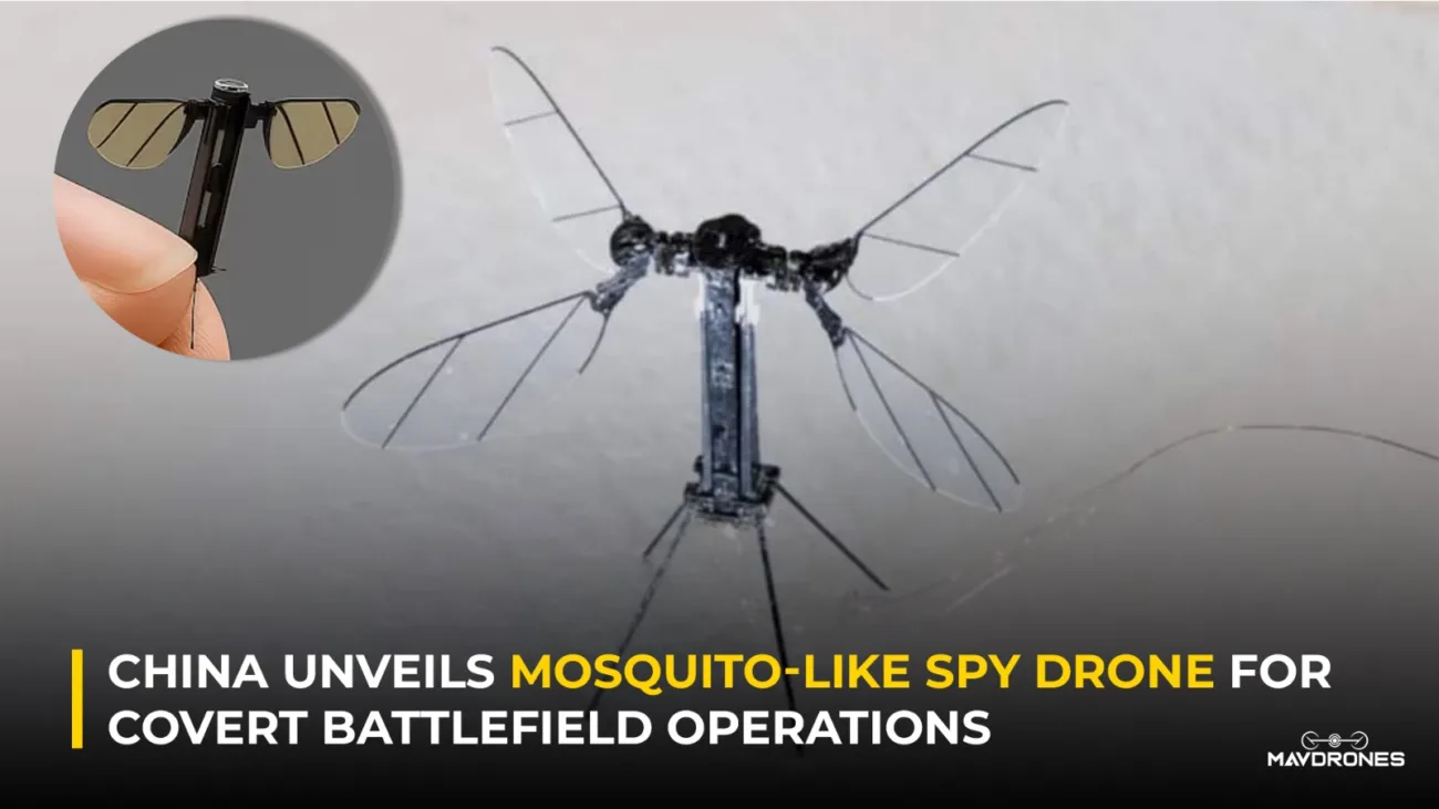 china unveils mosquito like spy drone for covert battlefield operations