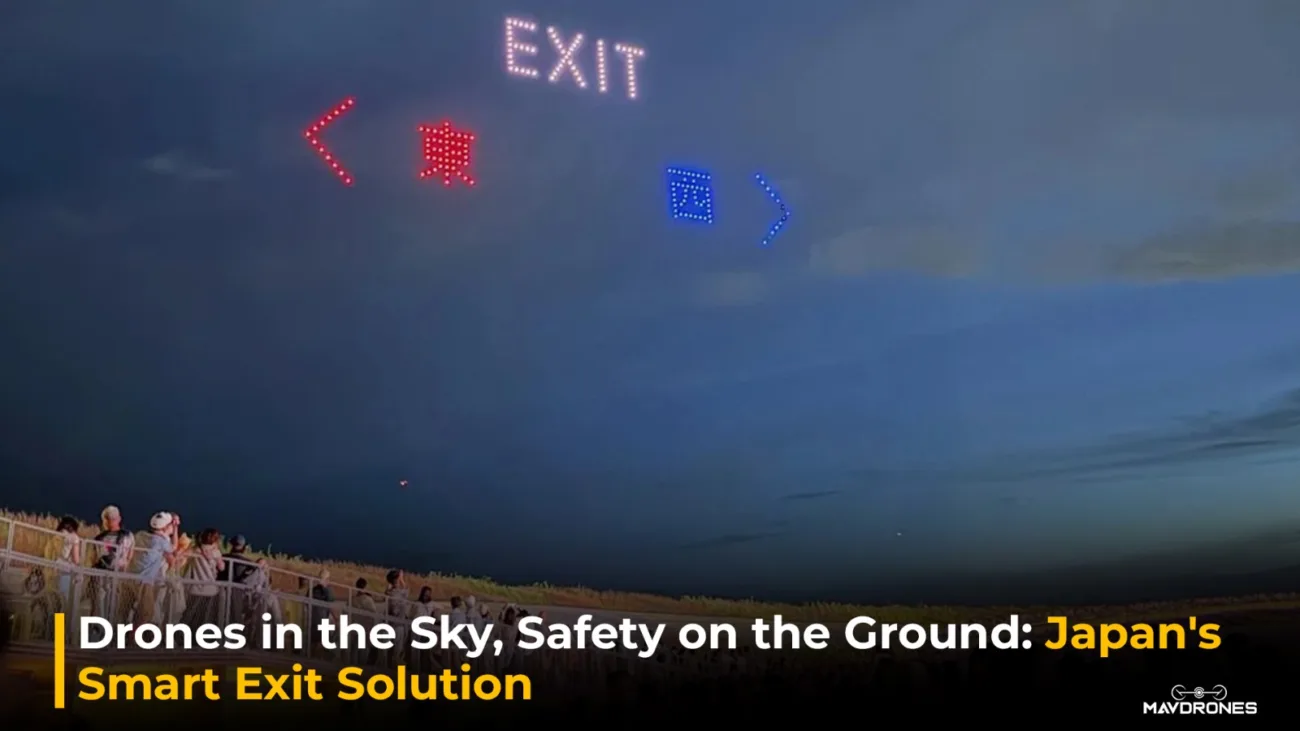 drone show exit sign