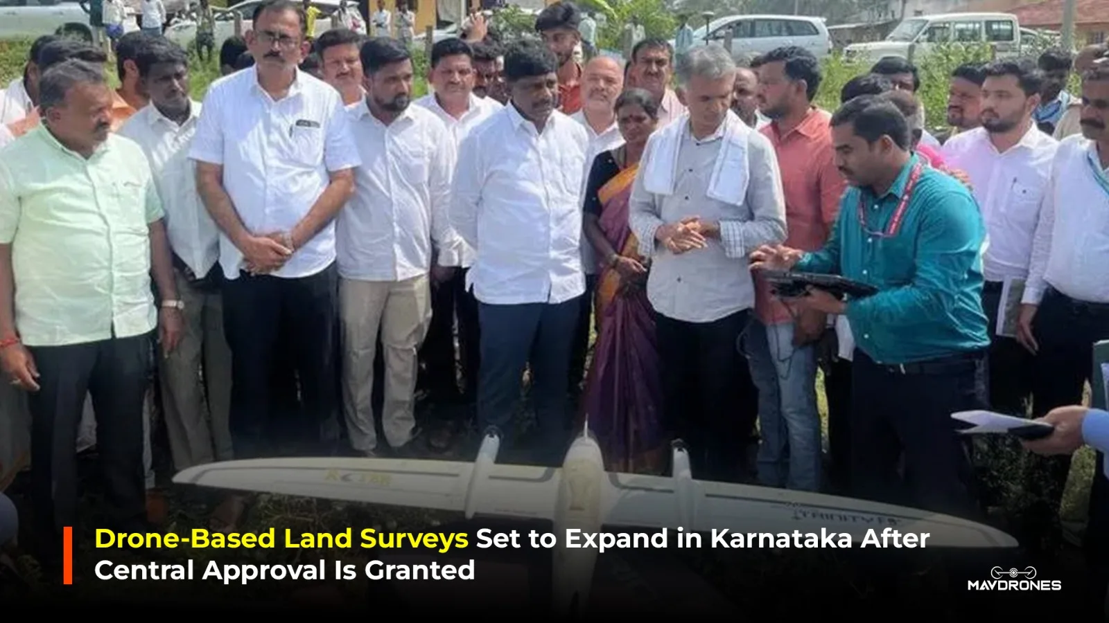 Drone-Based Land Surveys Set to Expand in Karnataka After Central Approval Is Granted