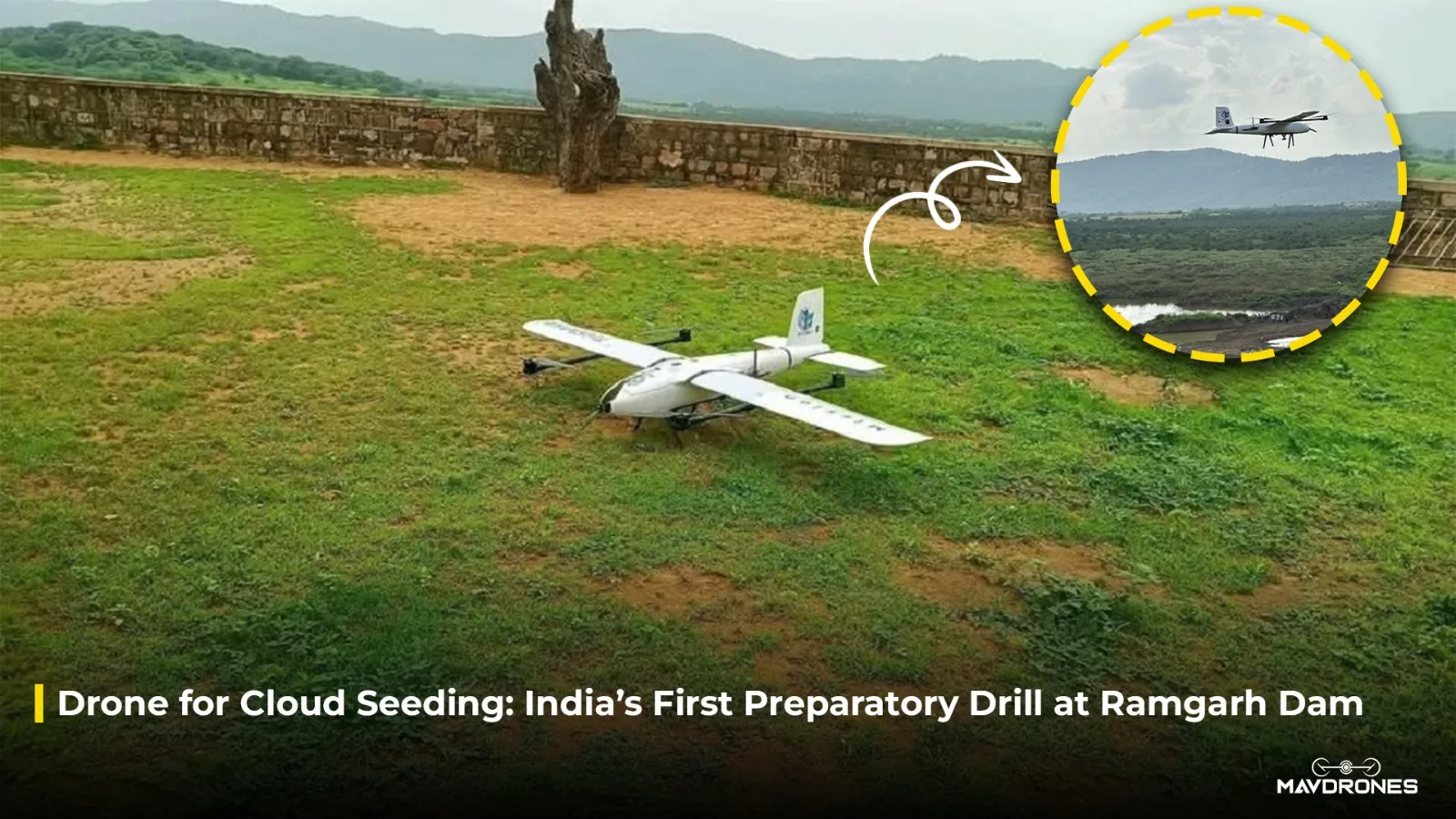 Drone for Cloud Seeding