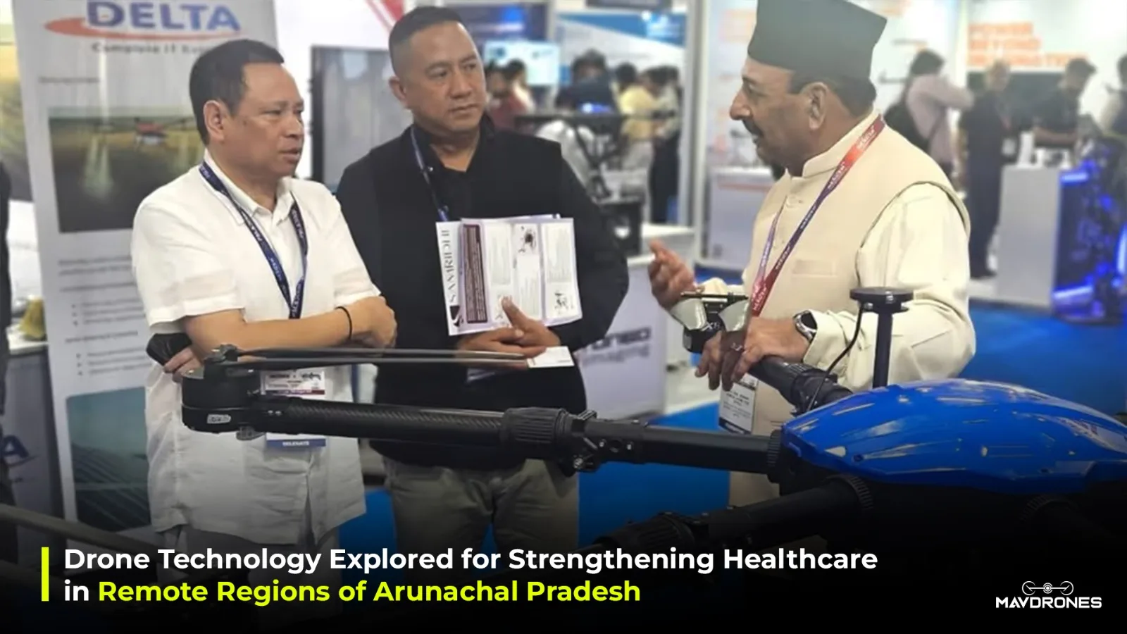 drone technology explored for strengthening healthcare in remote regions of arunachal pradesh