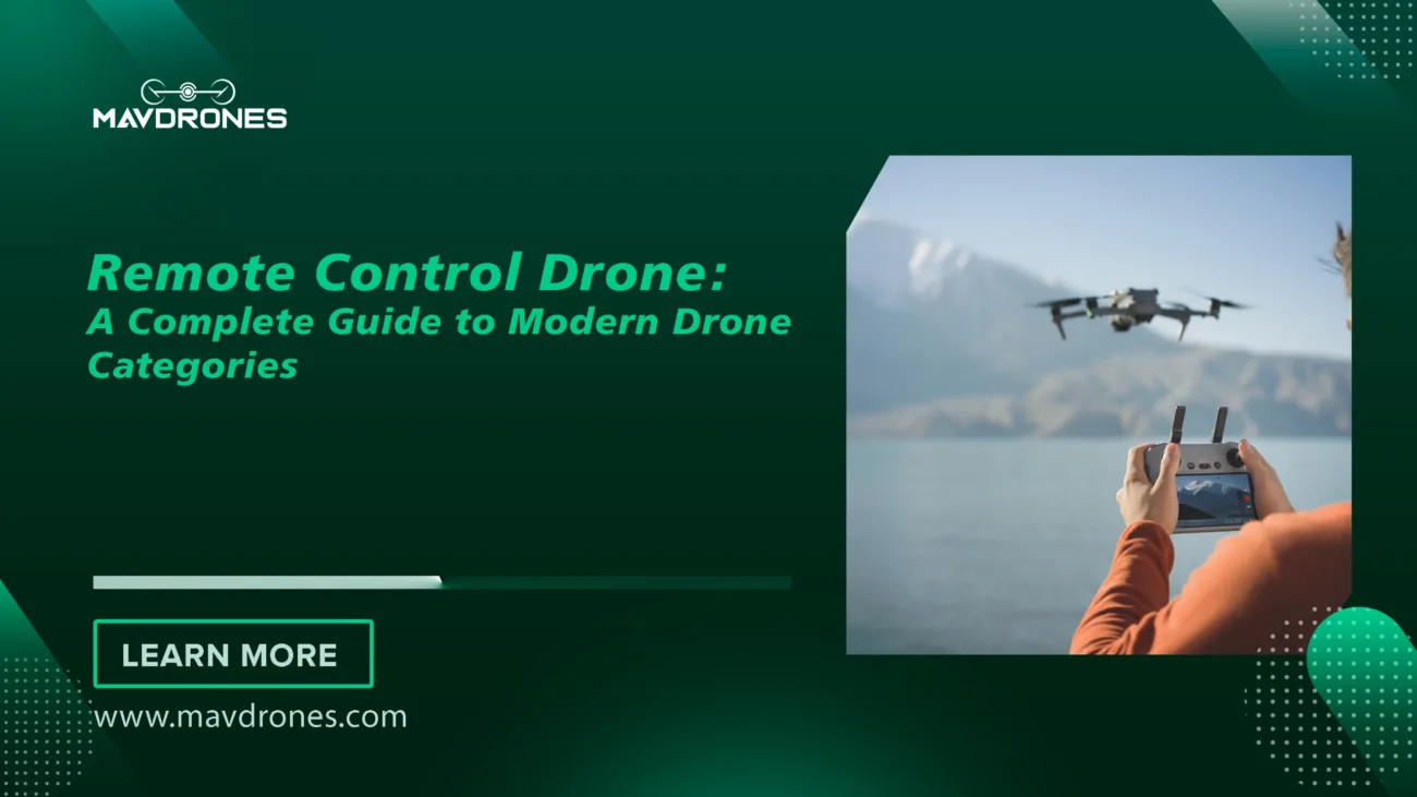 Remote Control Drone: A Complete Guide to Modern Drone Categories