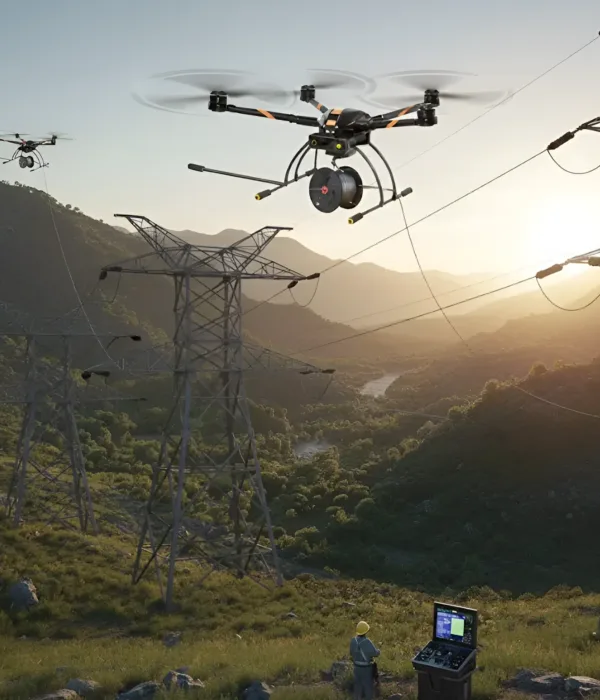 Wire Stringing Drone