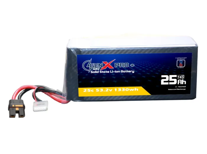 GenX Pro+ Solid State 14S 25000mAh Premium Lithium Ion Battery for Drone - Image 1