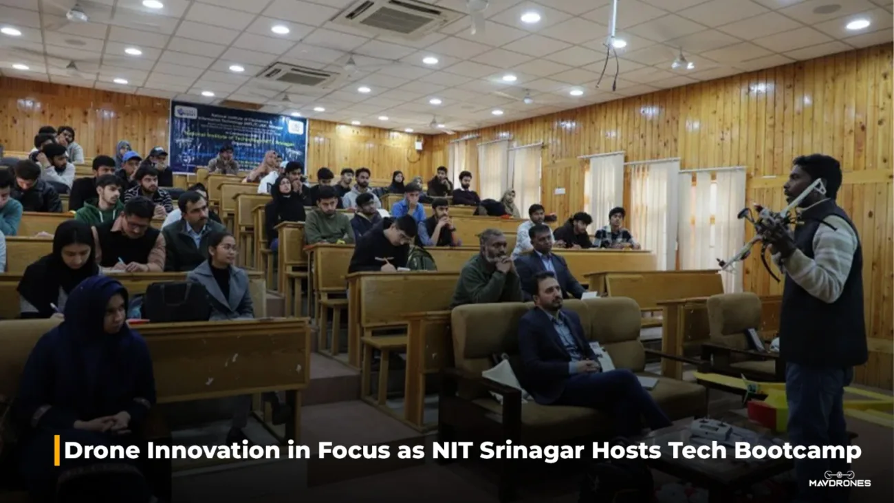 Drone Innovation in Focus as NIT Srinagar Hosts Tech Bootcamp