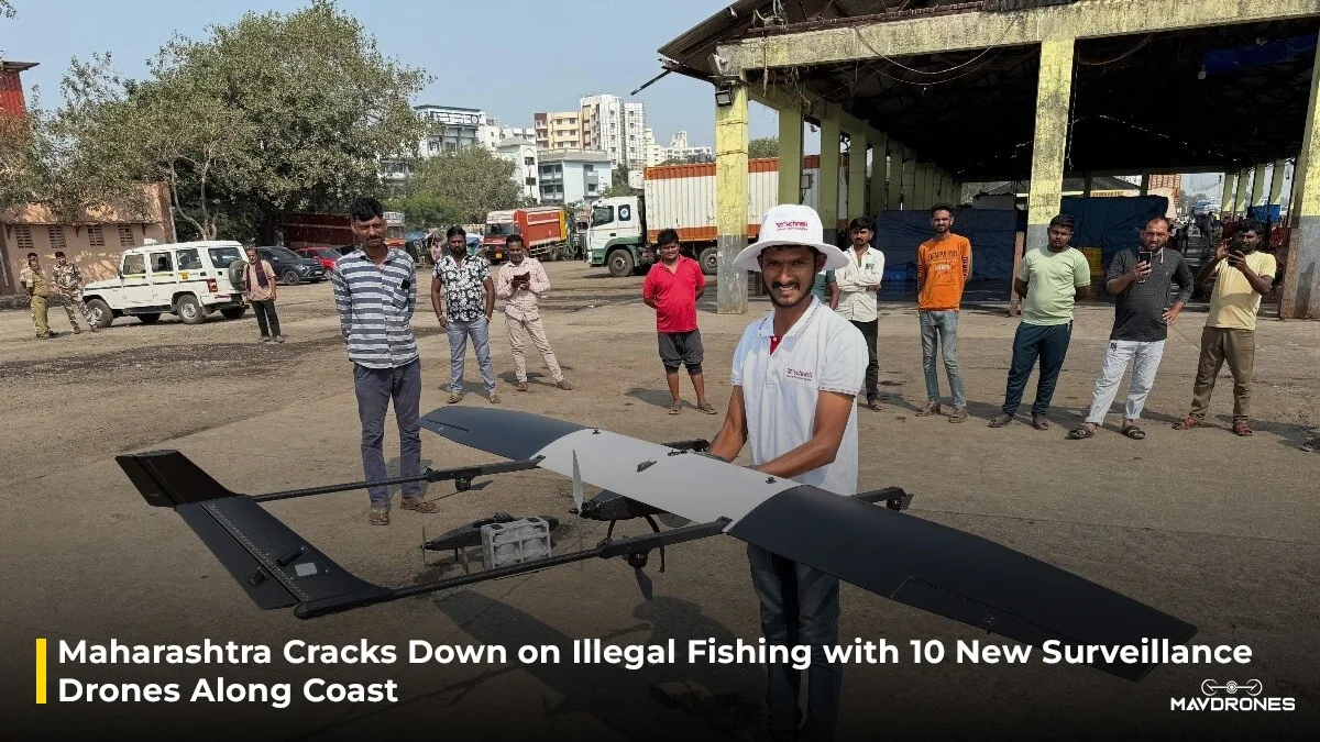 Maharashtra Cracks Down on Illegal Fishing with 10 New Surveillance Drones Along Coast