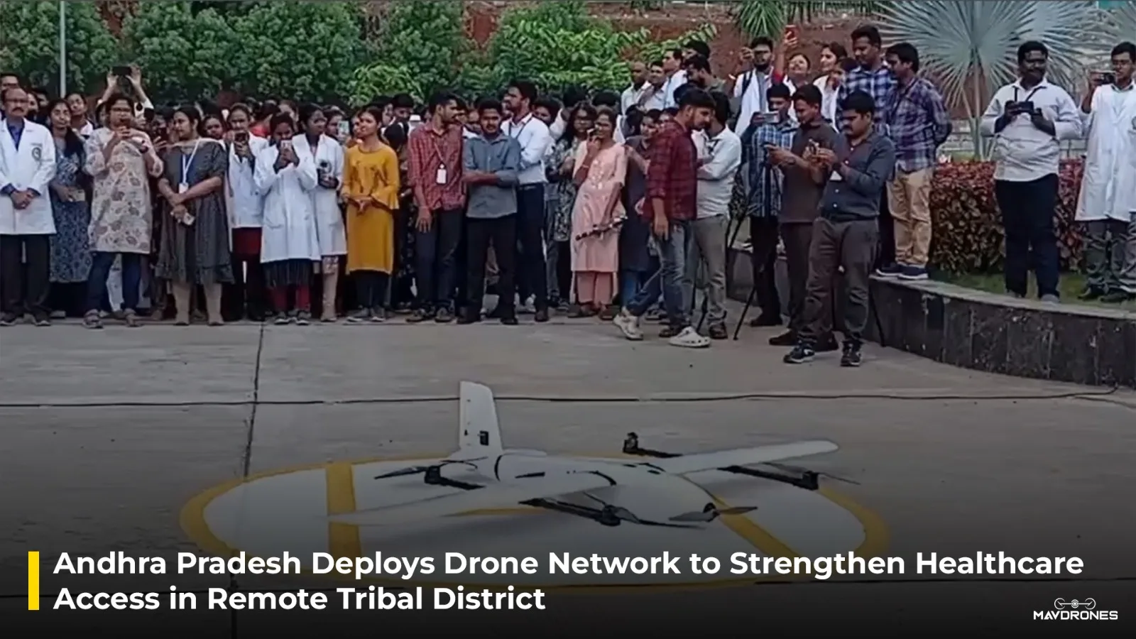 Andhra Pradesh Deploys Drone Network to Strengthen Healthcare Access in Remote Tribal District