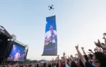 led display for advertising drone