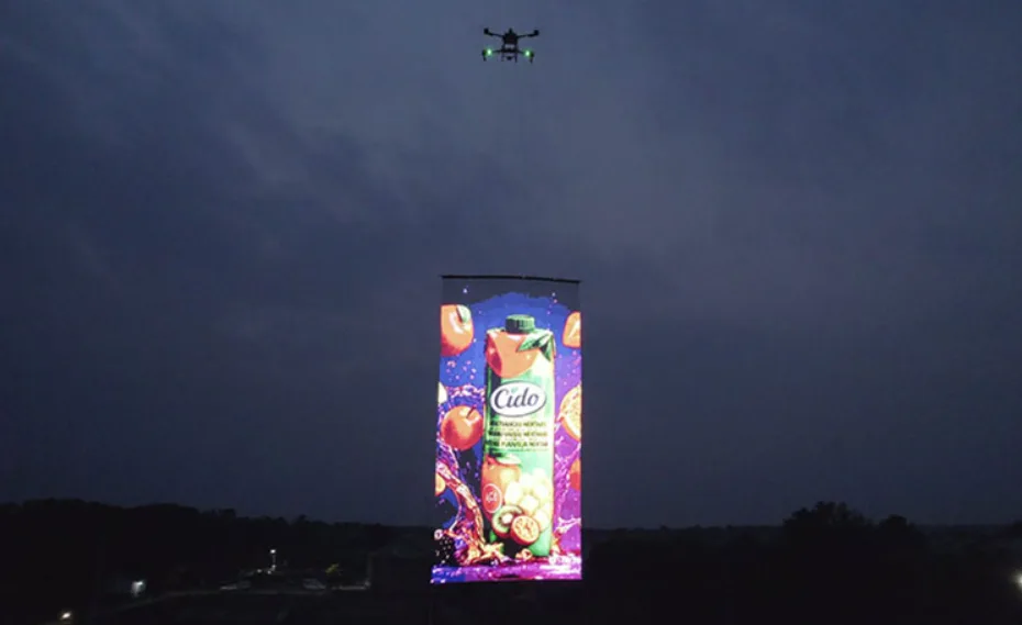 CIDA DRONE DISPLAY ADVERTISING