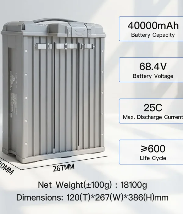 Herewin 25C 18S1P 40000 mah battery