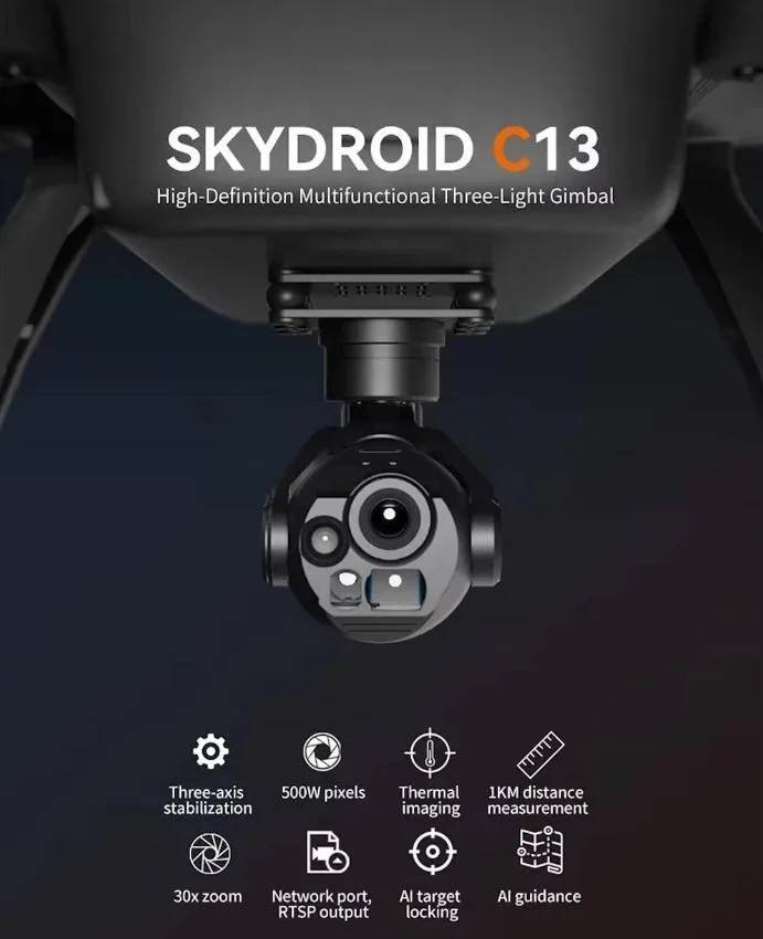 Skydroid C13 AI Tracking 30x Optical Digital Zoom Camera 3