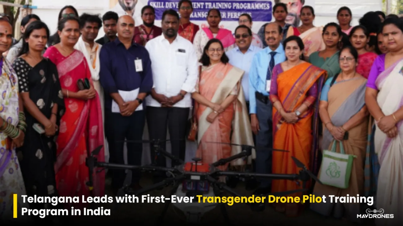 Telangana Leads with First-Ever Transgender Drone Pilot Training Program in India