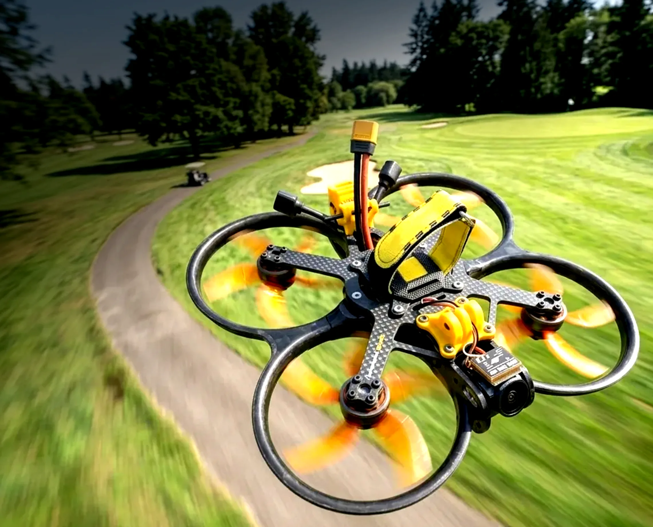 fpv drone overlay