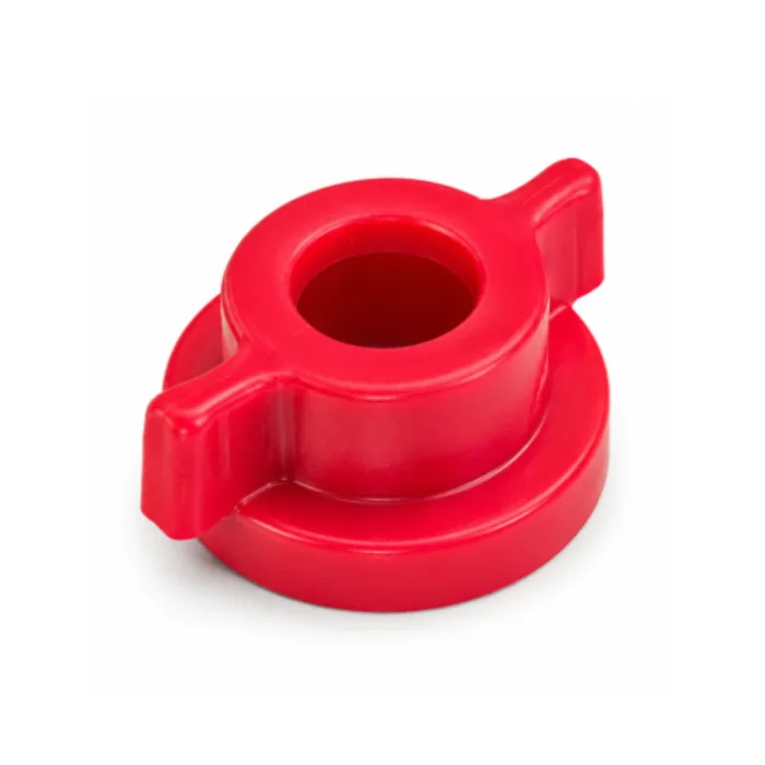 12-12-12 Pnuematic T Connector (23) Nozzle Red Cap - Image 1