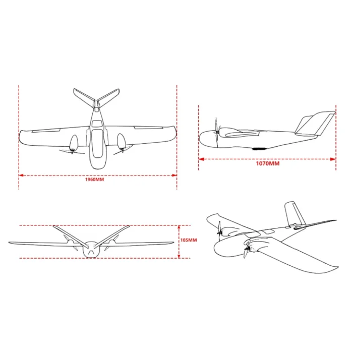 MakeFlyEasy Believer Fixed Wing Drone - Image 3