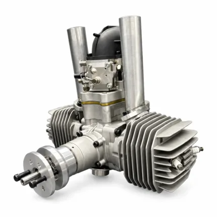 730cc Twin-Cylinder 2-Stroke Gasoline Engine For Fixed Wing Drone