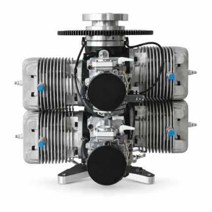 730cc Twin-Cylinder 2-Stroke Gasoline Engine For Fixed Wing Drone